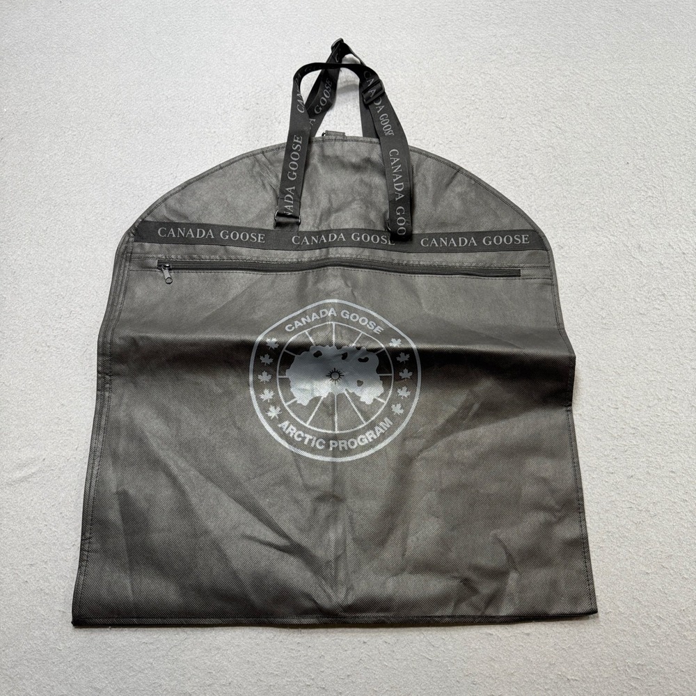 Canada Goose Garment Bag One Size Black Foldable Travel Jacket Cover Storage